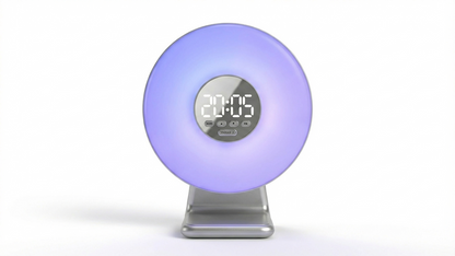 Sunrise Alarm Clock Wake Up Light with White Noise Machine 7 Sleep Sounds Bedside Lamp USB Rechargeable Nursery & Bedroom Gift Gro Clock