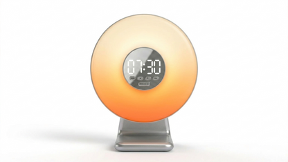 Sunrise Alarm Clock Wake Up Light with White Noise Machine 7 Sleep Sounds Bedside Lamp USB Rechargeable Nursery & Bedroom Gift Gro Clock